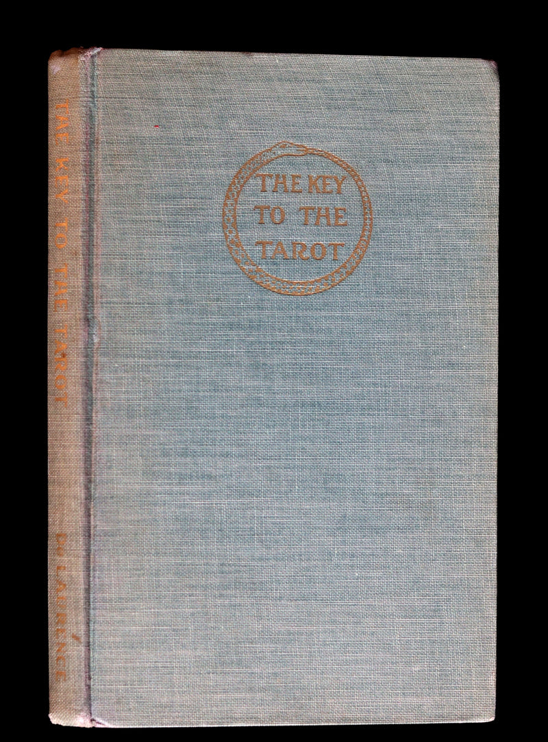 1918 Scarce Book - The Illustrated KEY to the TAROT, The Veil of Divination by de Laurence.