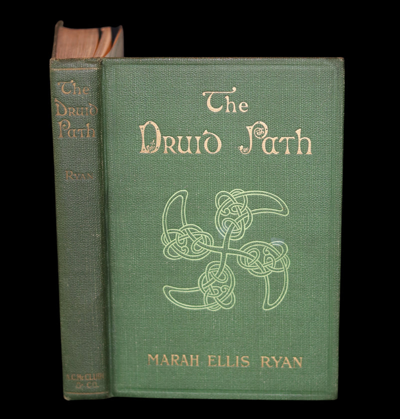 1917 Rare First Edition - THE DRUID PATH by Marah Ellis Ryan. Short stories in ancient Ireland.