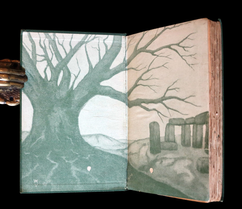 1917 Rare First Edition - THE DRUID PATH by Marah Ellis Ryan. Short stories in ancient Ireland.