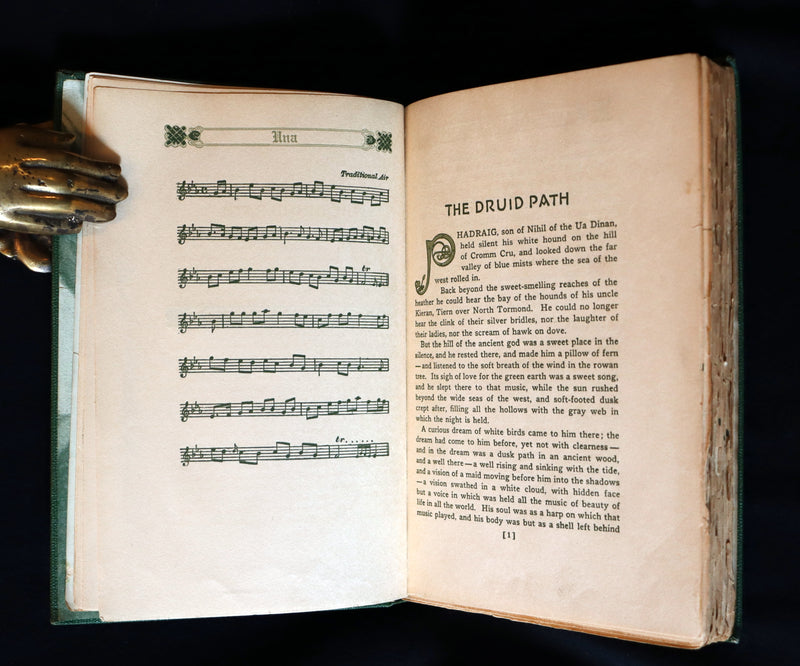 1917 Rare First Edition - THE DRUID PATH by Marah Ellis Ryan. Short stories in ancient Ireland.