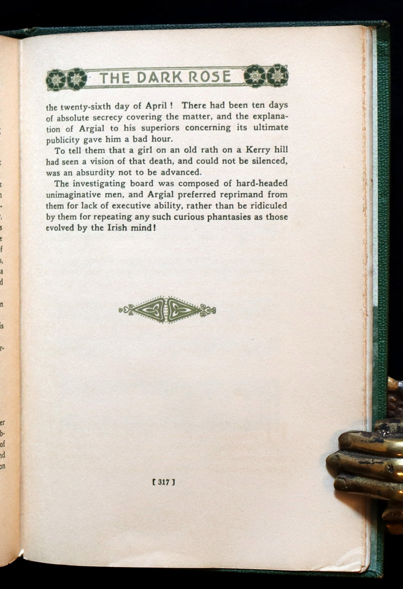 1917 Rare First Edition - THE DRUID PATH by Marah Ellis Ryan. Short stories in ancient Ireland.