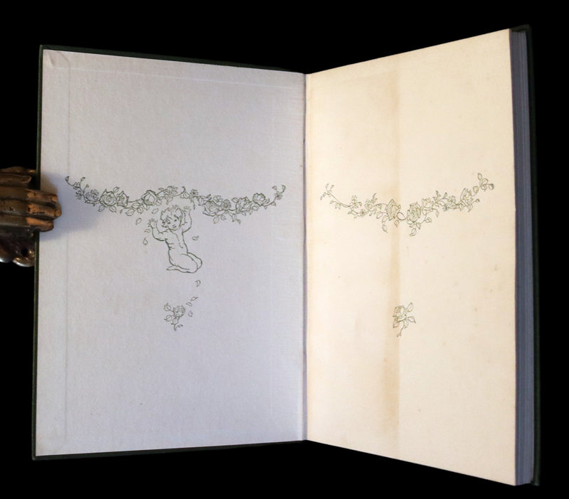 1918 Rare First Edition - The Springtide of Life by Algernon Swinburne illustrated by Arthur Rackham.