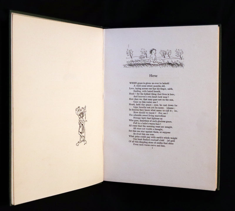 1918 Rare First Edition - The Springtide of Life by Algernon Swinburne illustrated by Arthur Rackham.