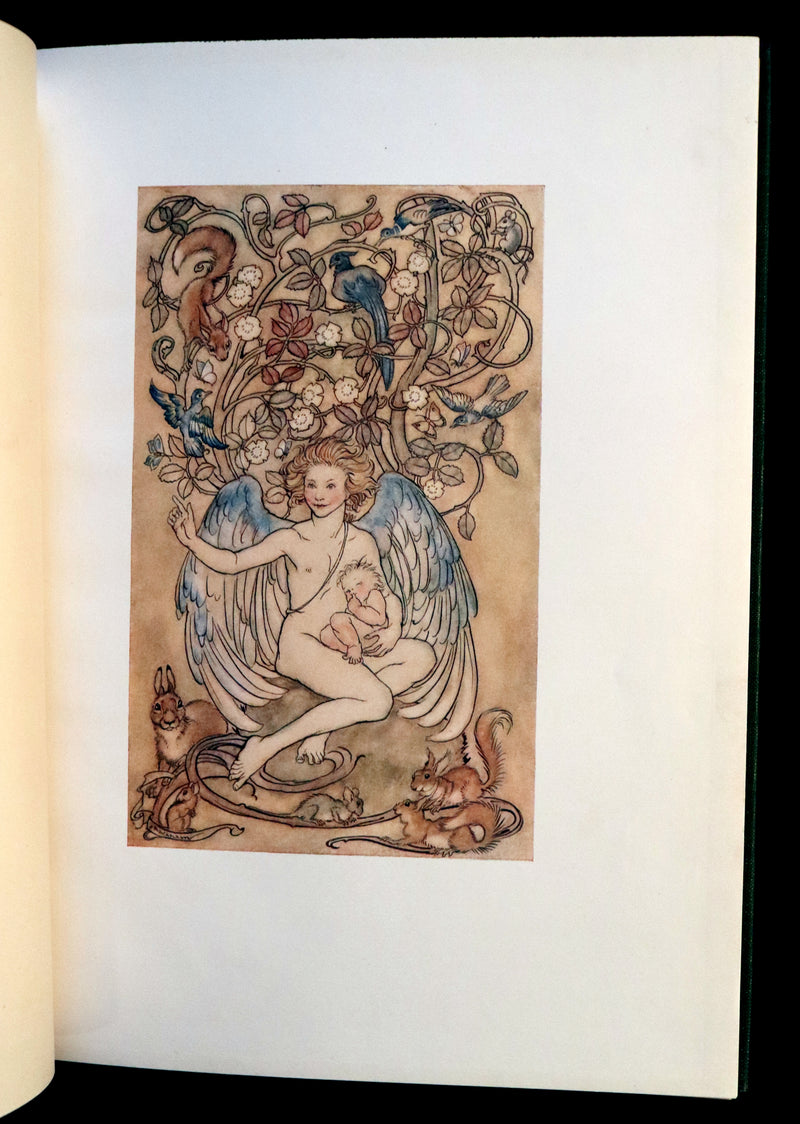 1918 Rare First Edition - The Springtide of Life by Algernon Swinburne illustrated by Arthur Rackham.