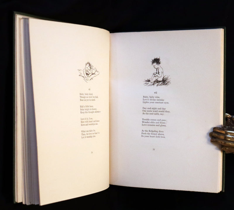 1918 Rare First Edition - The Springtide of Life by Algernon Swinburne illustrated by Arthur Rackham.