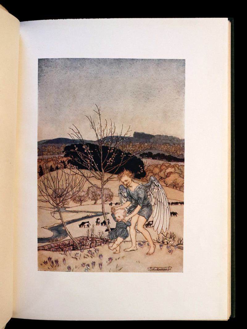 1918 Rare First Edition - The Springtide of Life by Algernon Swinburne illustrated by Arthur Rackham.