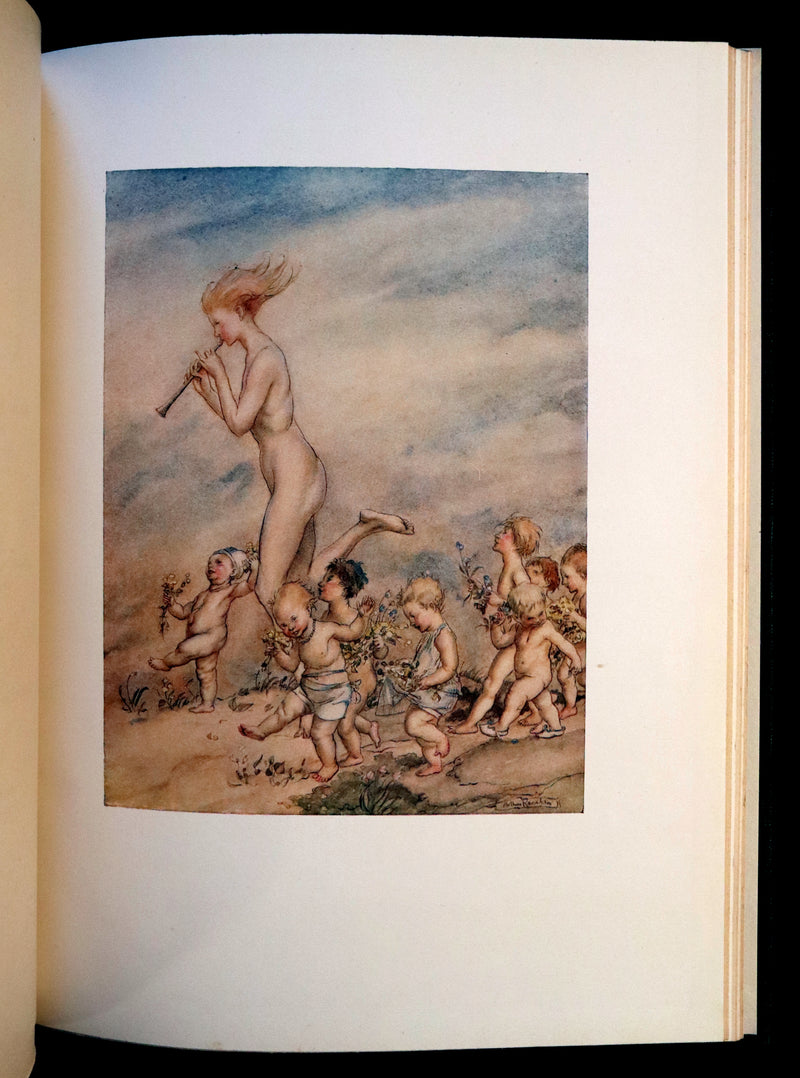 1918 Rare First Edition - The Springtide of Life by Algernon Swinburne illustrated by Arthur Rackham.