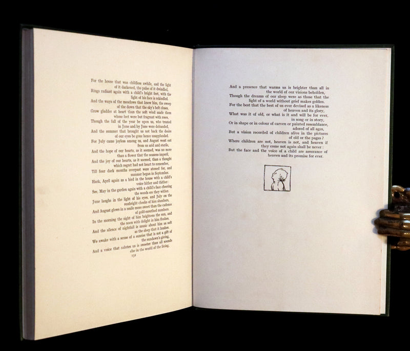 1918 Rare First Edition - The Springtide of Life by Algernon Swinburne illustrated by Arthur Rackham.