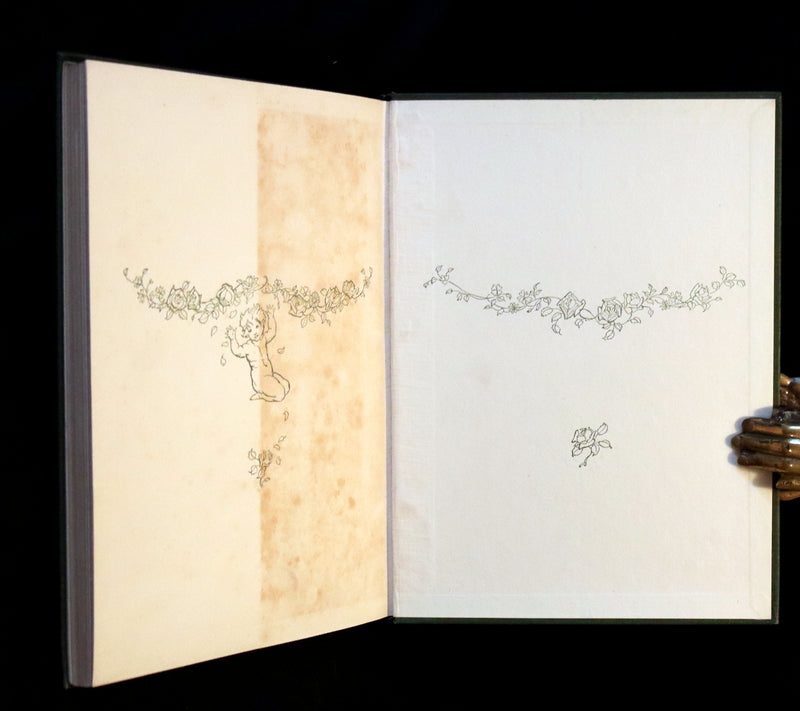 1918 Rare First Edition - The Springtide of Life by Algernon Swinburne illustrated by Arthur Rackham.