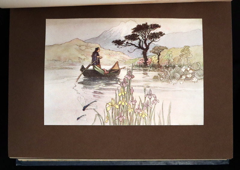 1910 Rare First Edition - Green Willow and Other Japanese Fairy Tales Illustrated by Warwick Goble.