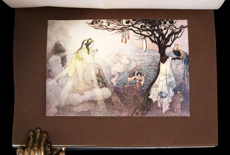 1910 Rare First Edition - Green Willow and Other Japanese Fairy Tales Illustrated by Warwick Goble.