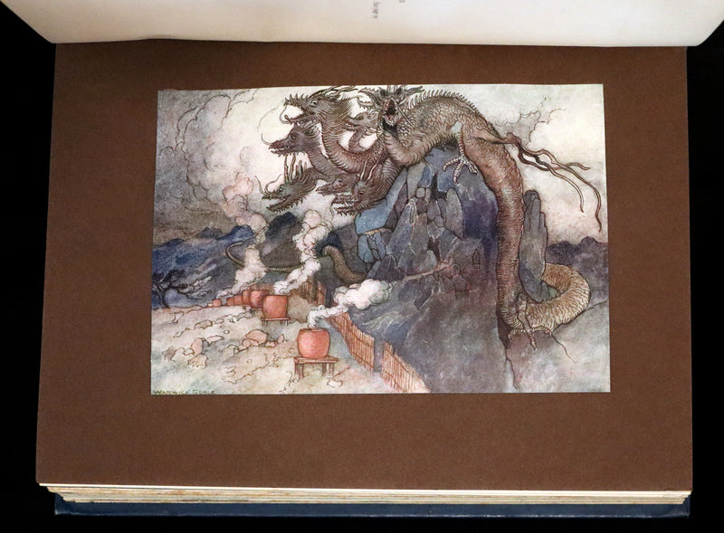 1910 Rare First Edition - Green Willow and Other Japanese Fairy Tales Illustrated by Warwick Goble.