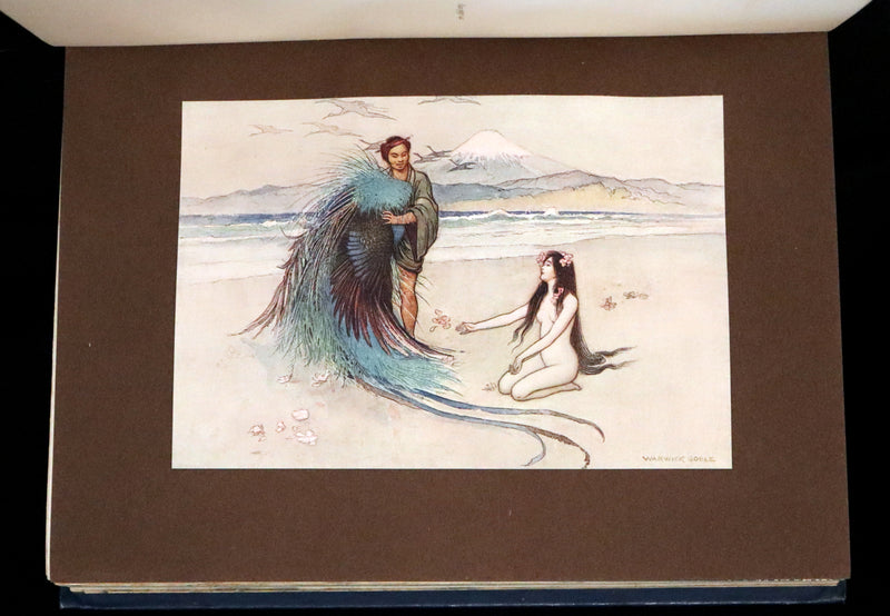 1910 Rare First Edition - Green Willow and Other Japanese Fairy Tales Illustrated by Warwick Goble.