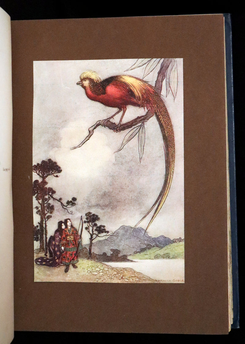 1910 Rare First Edition - Green Willow and Other Japanese Fairy Tales Illustrated by Warwick Goble.