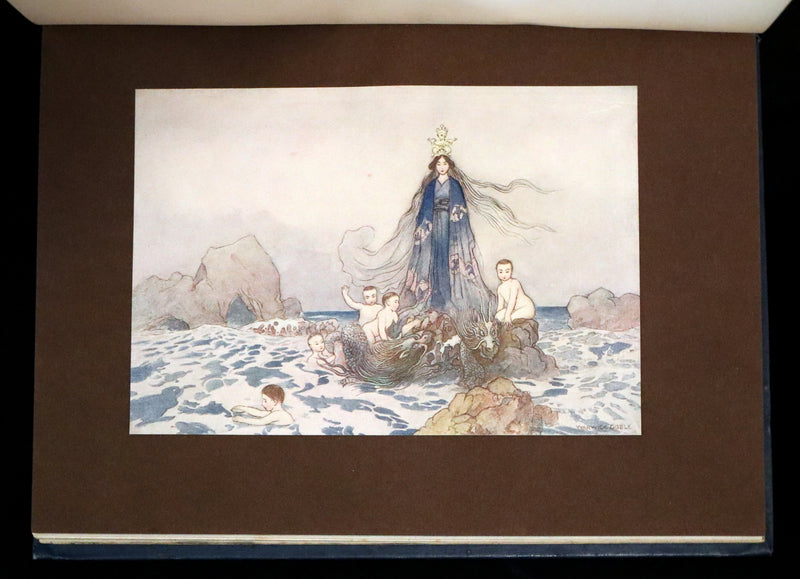 1910 Rare First Edition - Green Willow and Other Japanese Fairy Tales Illustrated by Warwick Goble.