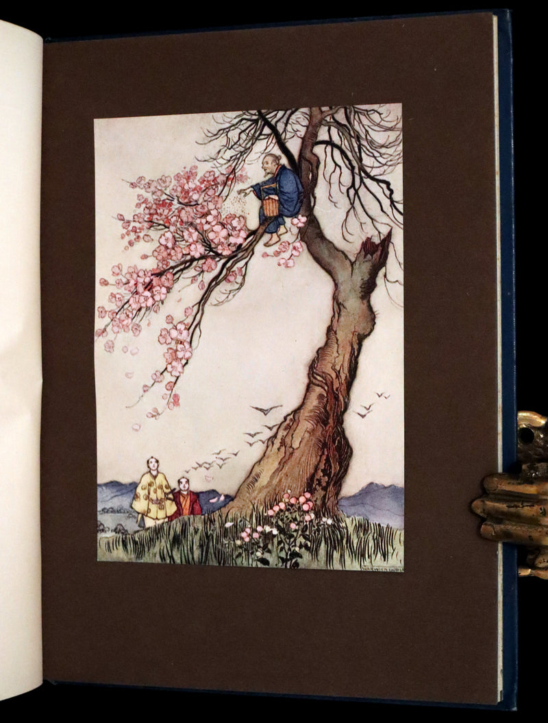 1910 Rare First Edition - Green Willow and Other Japanese Fairy Tales Illustrated by Warwick Goble.
