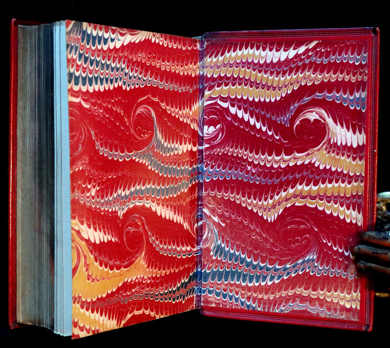 1870 Rare Book on Legend of King Arthur - IDYLLS OF THE KING by Alfred Tennyson.