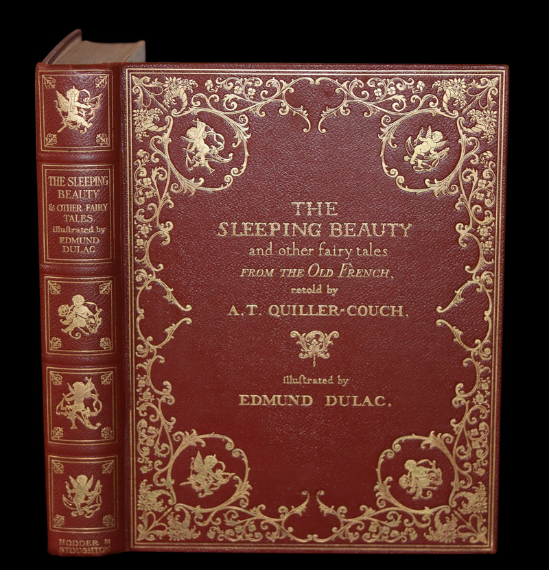 1910 Rare First Edition Book - EDMUND DULAC'S SLEEPING BEAUTY and Other Fairy Tales.