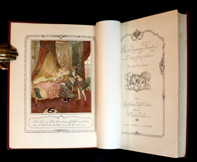1910 Rare First Edition Book - EDMUND DULAC'S SLEEPING BEAUTY and Other Fairy Tales.