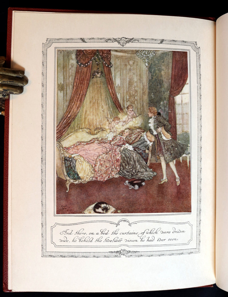 1910 Rare First Edition Book - EDMUND DULAC'S SLEEPING BEAUTY and Other Fairy Tales.