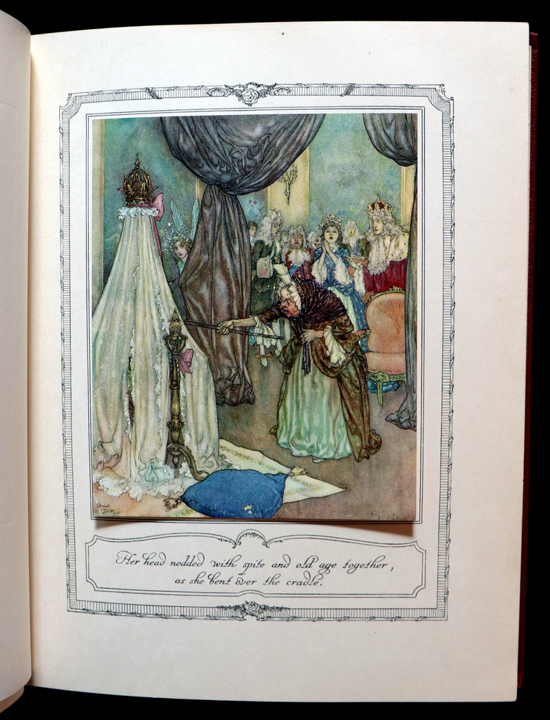 1910 Rare First Edition Book - EDMUND DULAC'S SLEEPING BEAUTY and Other Fairy Tales.