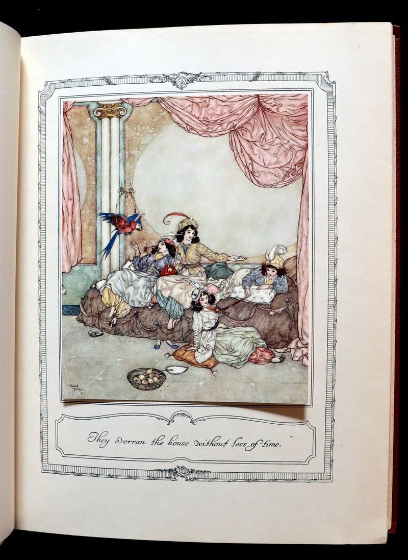 1910 Rare First Edition Book - EDMUND DULAC'S SLEEPING BEAUTY and Other Fairy Tales.