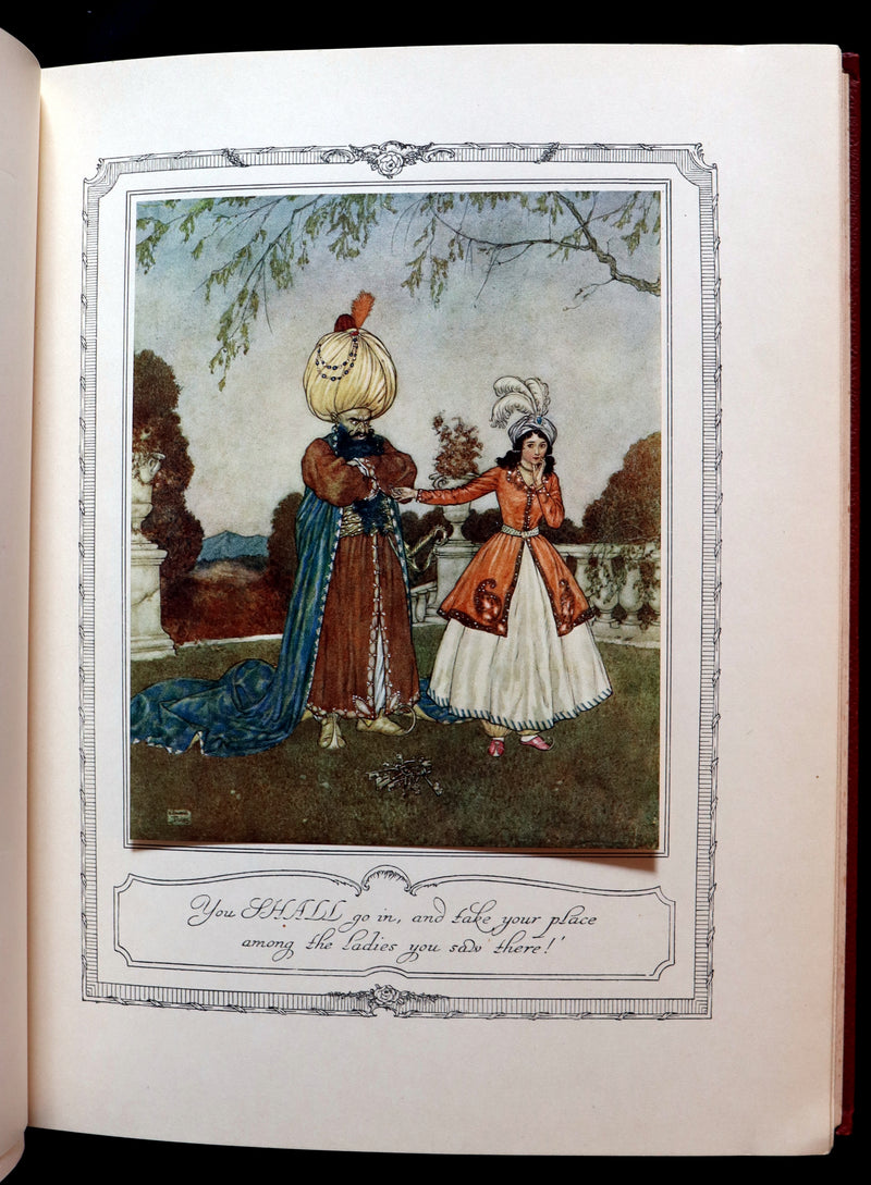1910 Rare First Edition Book - EDMUND DULAC'S SLEEPING BEAUTY and Other Fairy Tales.