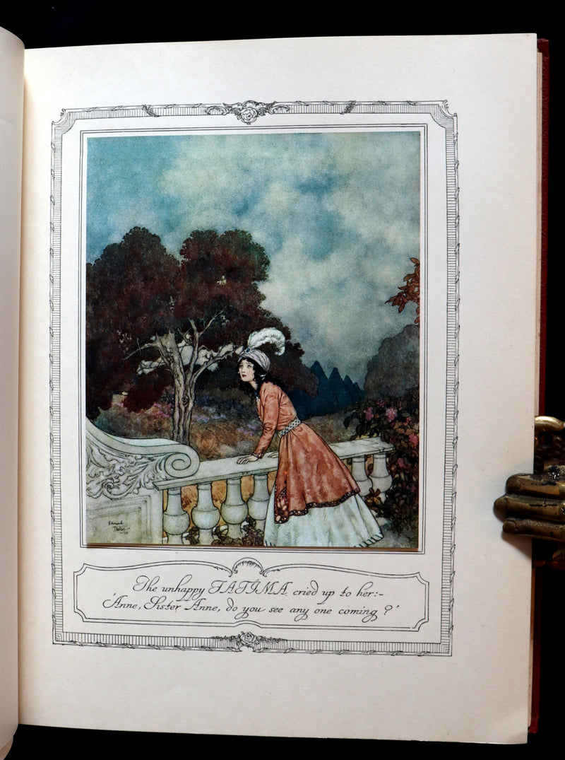 1910 Rare First Edition Book - EDMUND DULAC'S SLEEPING BEAUTY and Other Fairy Tales.