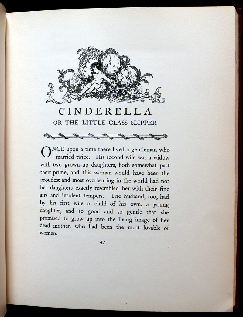 1910 Rare First Edition Book - EDMUND DULAC'S SLEEPING BEAUTY and Other Fairy Tales.