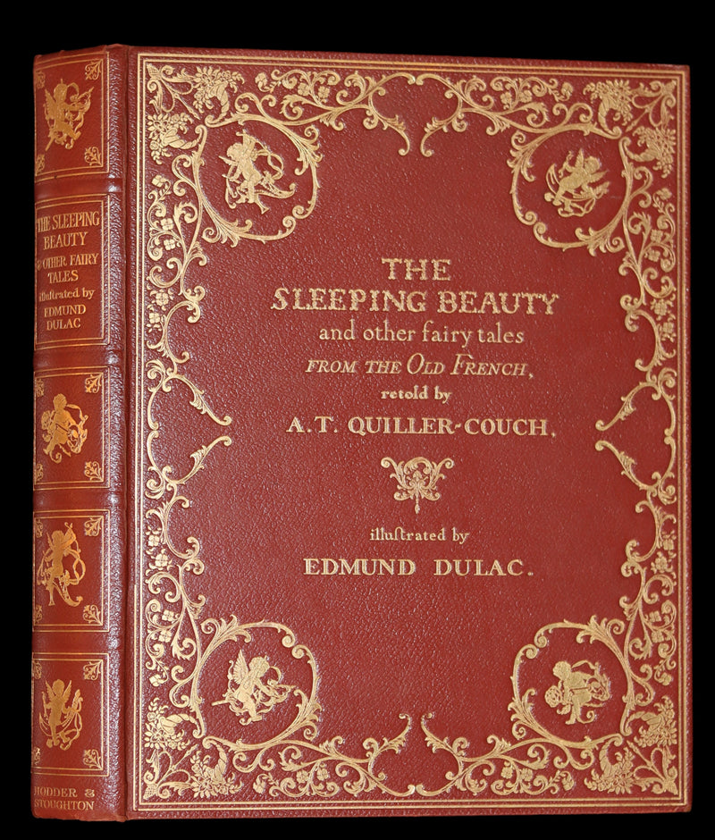 1910 Rare First Edition Book - EDMUND DULAC'S SLEEPING BEAUTY and Other Fairy Tales.