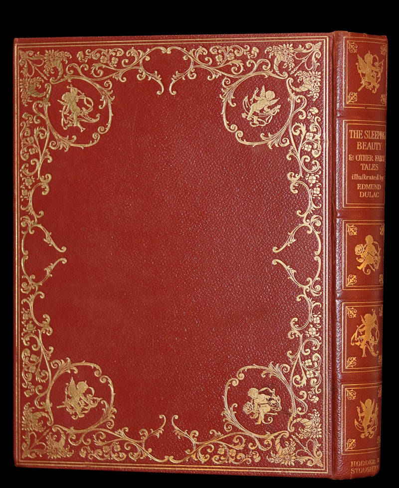 1910 Rare First Edition Book - EDMUND DULAC'S SLEEPING BEAUTY and Other Fairy Tales.
