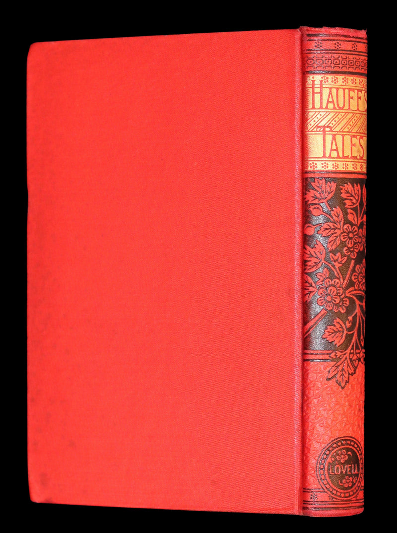 1881 Scarce Victorian Book - HAUFF'S Fairy Tales, Tales of the Caravan, Inn, and Palace. Illustrated.