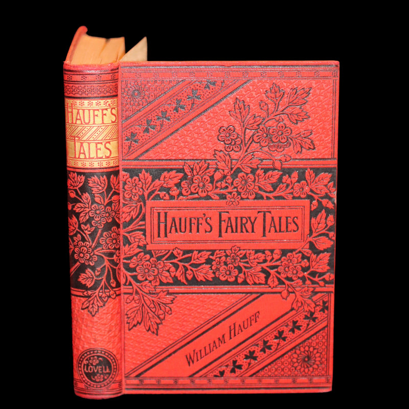 1881 Scarce Victorian Book - HAUFF'S Fairy Tales, Tales of the Caravan, Inn, and Palace. Illustrated.