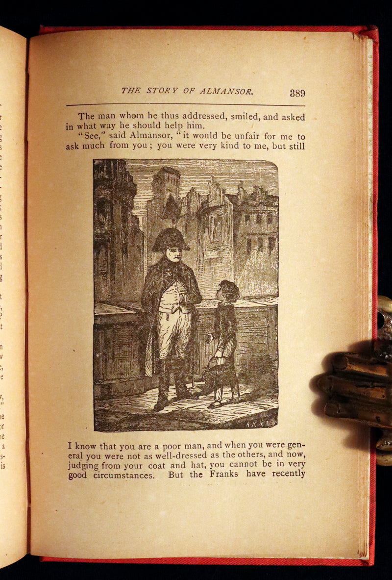 1881 Scarce Victorian Book - HAUFF'S Fairy Tales, Tales of the Caravan, Inn, and Palace. Illustrated.