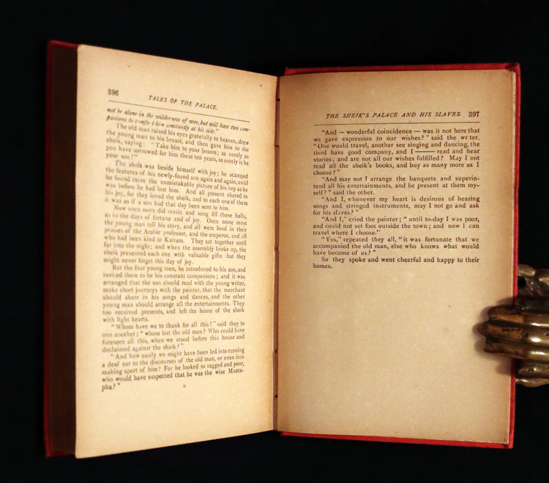 1881 Scarce Victorian Book - HAUFF'S Fairy Tales, Tales of the Caravan, Inn, and Palace. Illustrated.