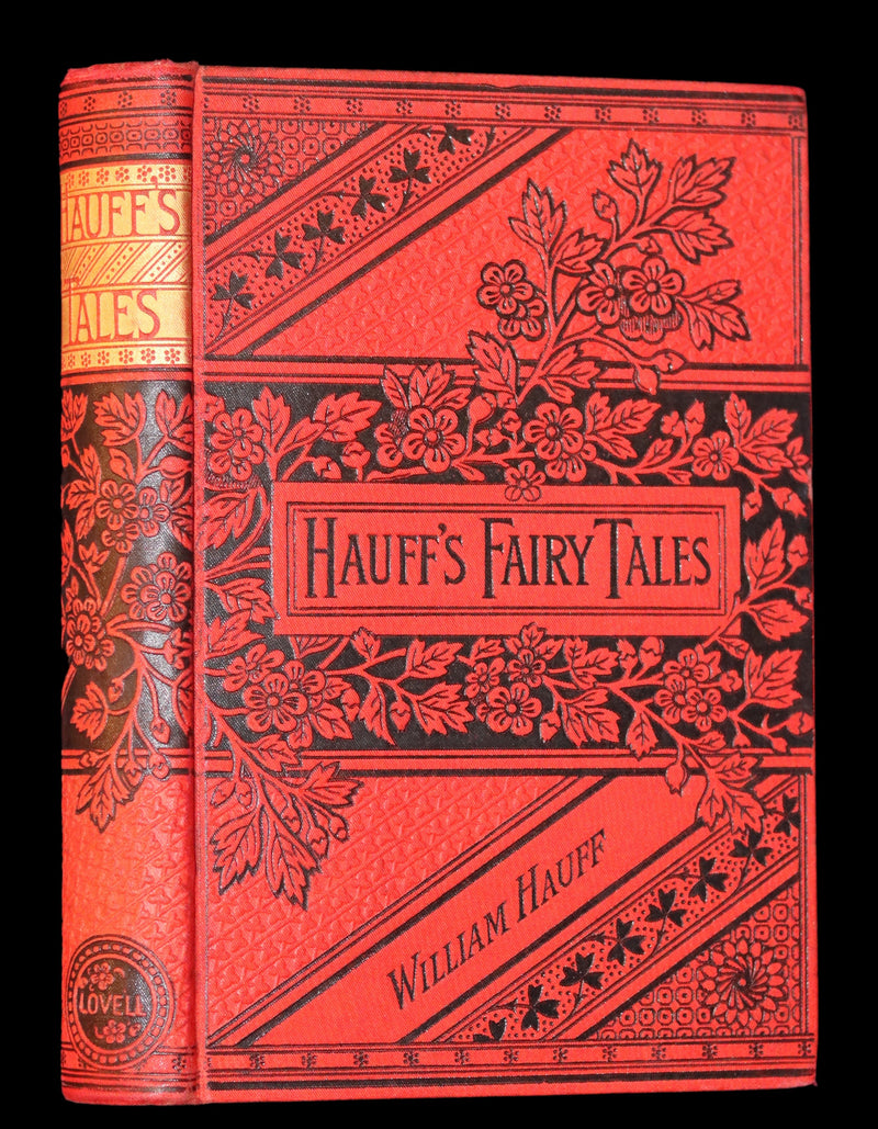 1881 Scarce Victorian Book - HAUFF'S Fairy Tales, Tales of the Caravan, Inn, and Palace. Illustrated.