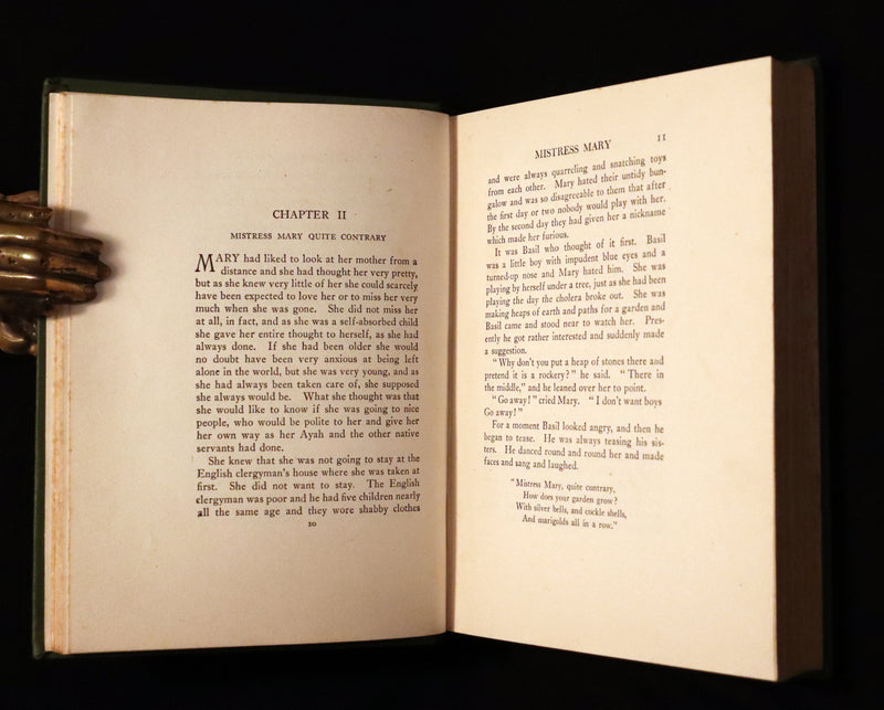 1911 Rare First Edition Book - The SECRET GARDEN by Frances Hodgson Burnett.