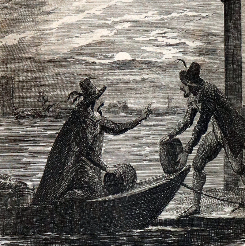 1870 Rare Book - Guy Fawkes, or the Gunpowder Treason illustrated by CRUIKSHANK.