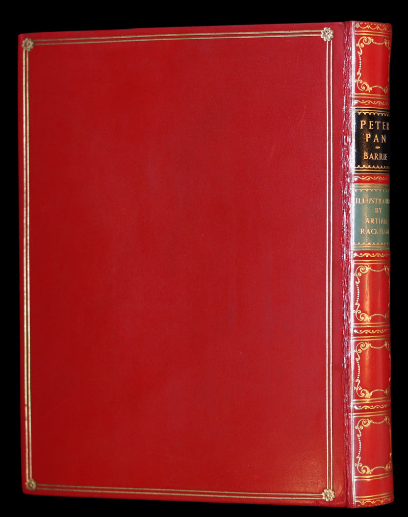 1910 Beautiful BAYNTUN Binding - PETER PAN in Kensington Garden illustrated by Arthur Rackham.