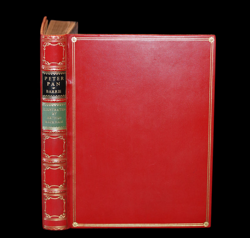 1910 Beautiful BAYNTUN Binding - PETER PAN in Kensington Garden illustrated by Arthur Rackham.