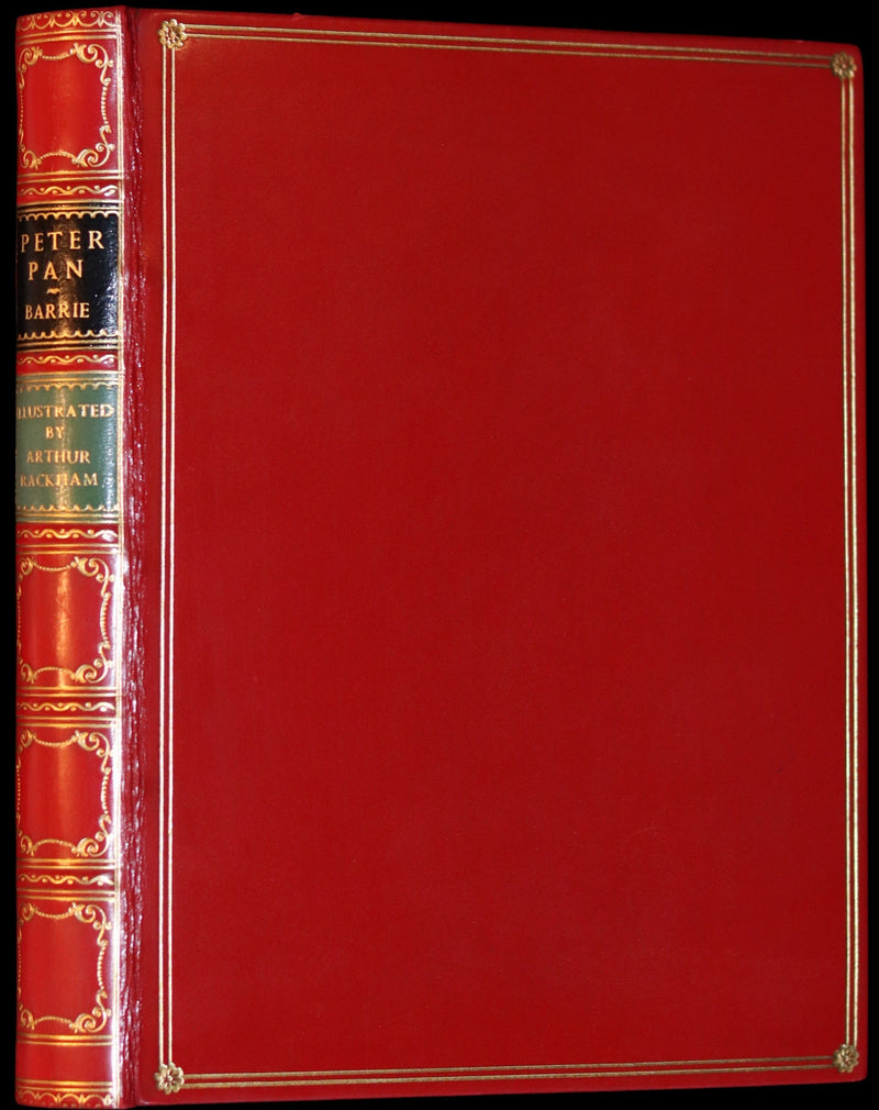 1910 Beautiful BAYNTUN Binding - PETER PAN in Kensington Garden illustrated by Arthur Rackham.