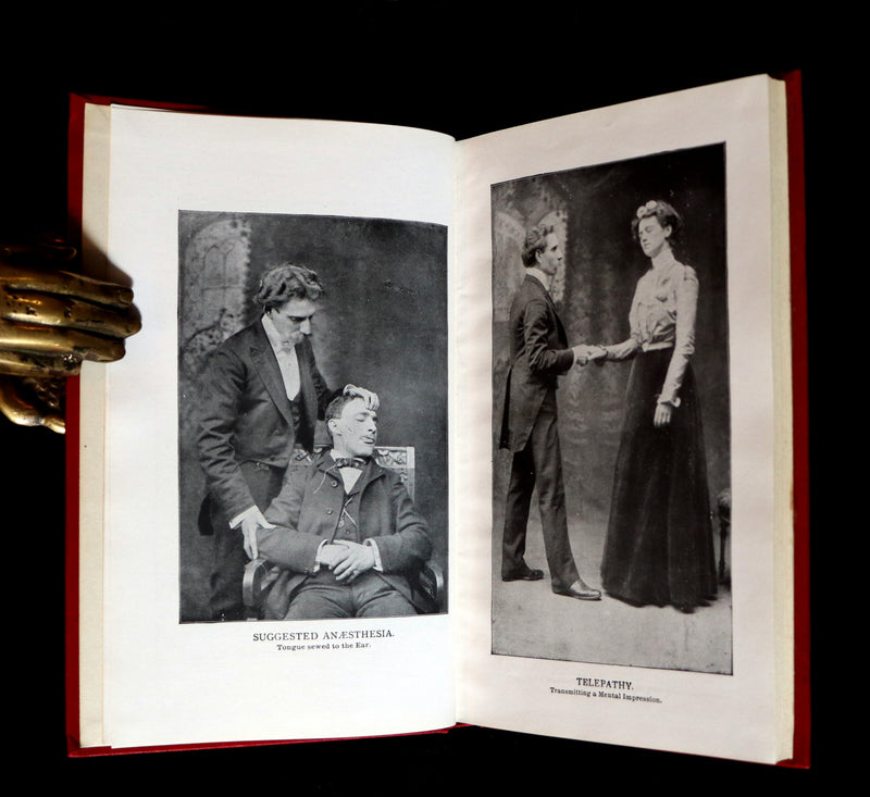 1916 Scarce Book - HYPNOTISM, Magnetism, Mesmerism & Magnetic Healing by L.W. de Laurence.
