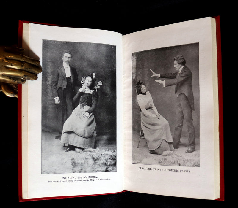 1916 Scarce Book - HYPNOTISM, Magnetism, Mesmerism & Magnetic Healing by L.W. de Laurence.