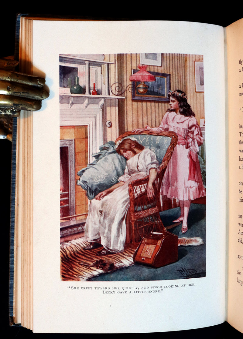 1905 Rare First Edition - A LITTLE PRINCESS by Frances Hodgson Burnett illustrated by Harold Piffard.