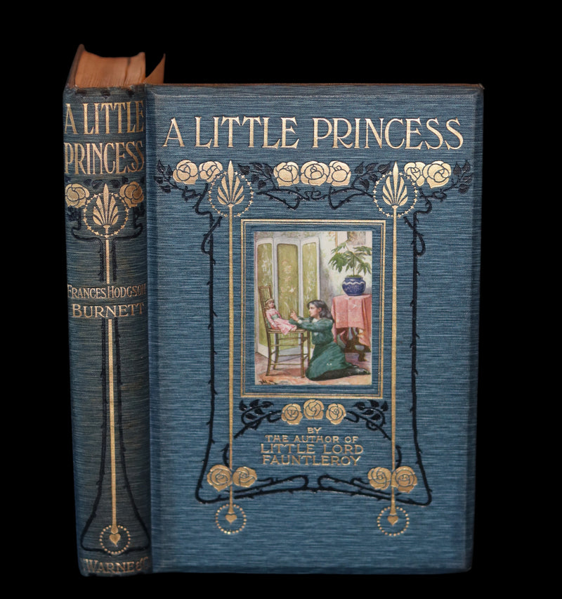 1905 Rare First Edition - A LITTLE PRINCESS by Frances Hodgson Burnett illustrated by Harold Piffard.