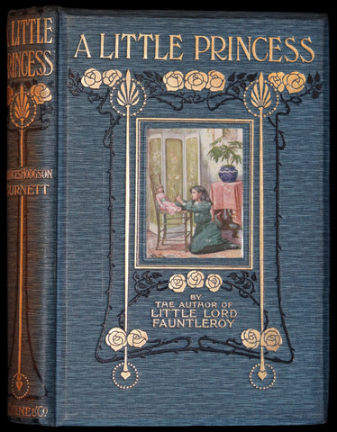 1905 Rare First Edition - A LITTLE PRINCESS by Frances Hodgson Burnett illustrated by Harold Piffard.