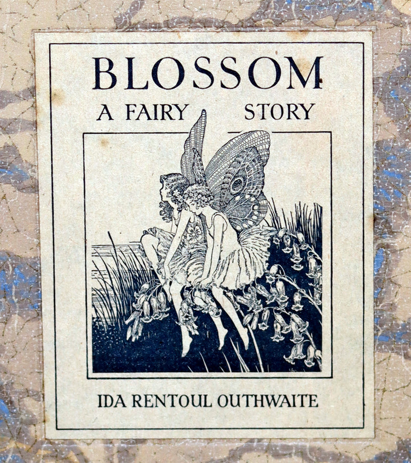 1928 Rare First Edition ~ Blossom A Fairy Story by Ida Rentoul Outhwaite - color illustrated.