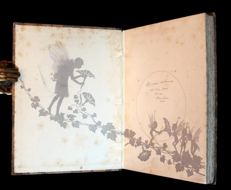 1928 Rare First Edition ~ Blossom A Fairy Story by Ida Rentoul Outhwaite - color illustrated.
