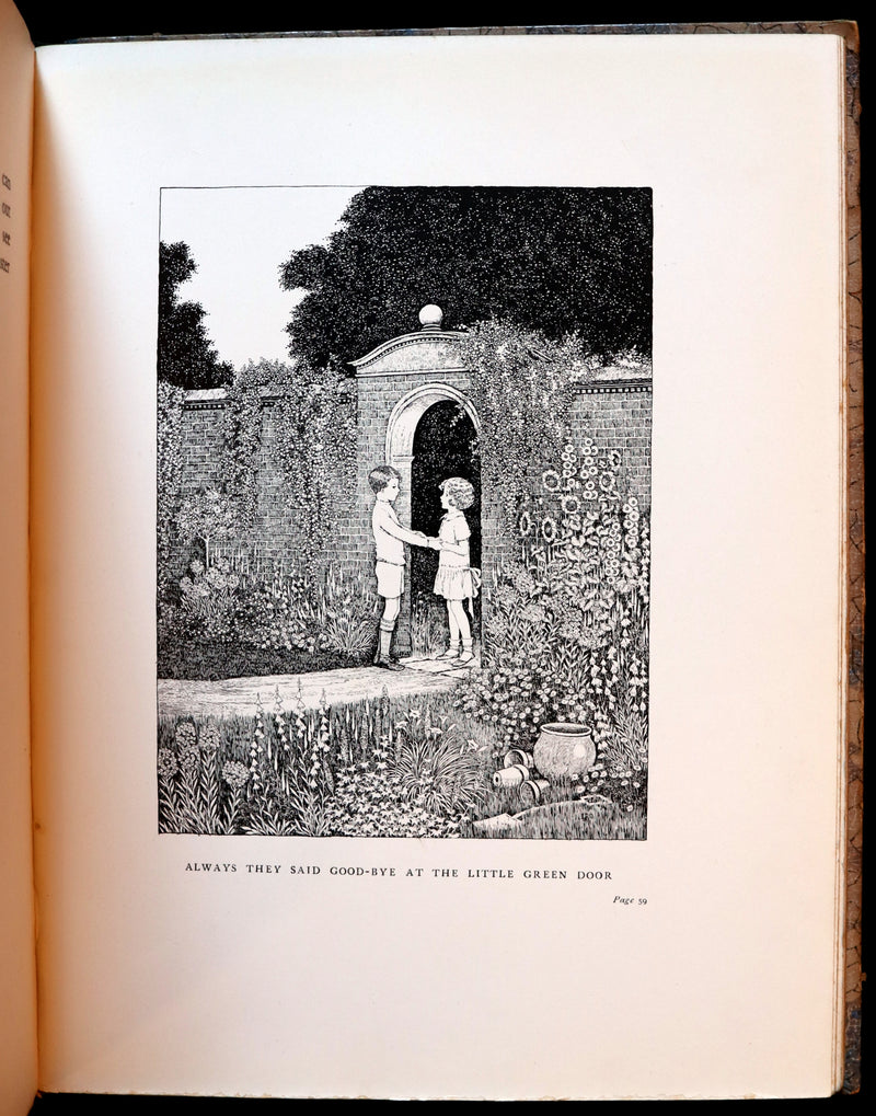 1928 Rare First Edition ~ Blossom A Fairy Story by Ida Rentoul Outhwaite - color illustrated.