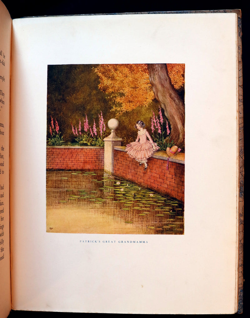 1928 Rare First Edition ~ Blossom A Fairy Story by Ida Rentoul Outhwaite - color illustrated.